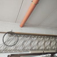 ringhiera scala epoca con partenza in ghisa