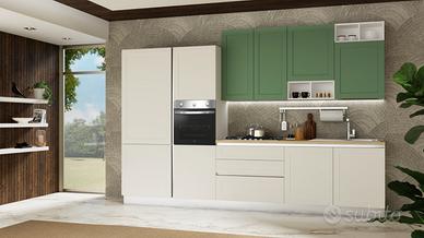 Cucina Dora cm 348 Promo Scorpione con frigo 75