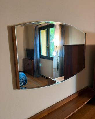 Specchio rettangolare stondato