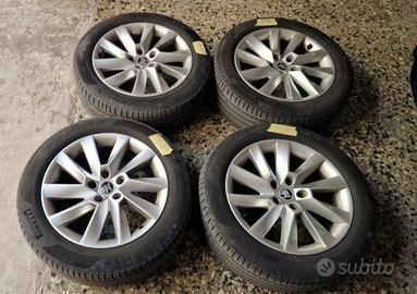 CERCHI ORIGINALI SKODA-VW DA 17 POLLICI
