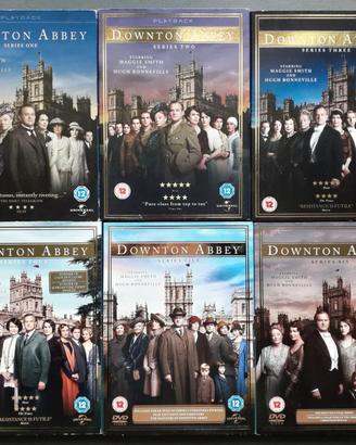 12 DVD serie TV completa “Downton Abbey”