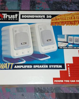 Casse vintage Trust Soundwave 20 da 25 Watt