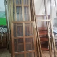 Infissi in alluminio (4 unità) - porte e finestra 