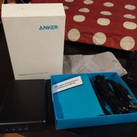 Anker PowerPort 1 PD and 4 PIQ caricatore USB
