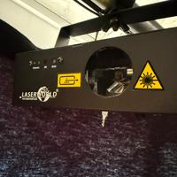 Laser dmx audioreattivo LASERWOLRD El 230 rgb MK2