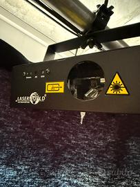 Laser dmx audioreattivo LASERWOLRD El 230 rgb MK2