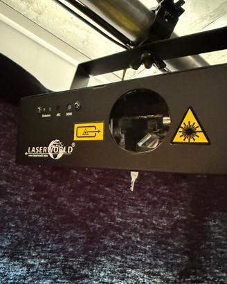 Laser dmx audioreattivo LASERWOLRD El 230 rgb MK2