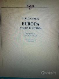 L’Europa - Storia di un’idea- Curcio