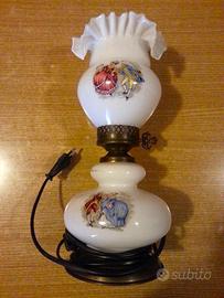 Lampada Art Nouveau Francese Retrò Anni '70
