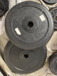 Dischi da 10kg gommati