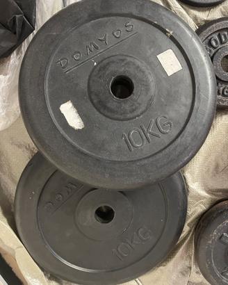 Dischi da 10kg gommati