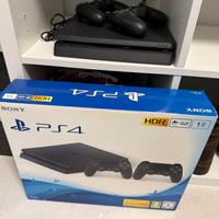 Playstation 4 slim 1tb ps4 2 joystick