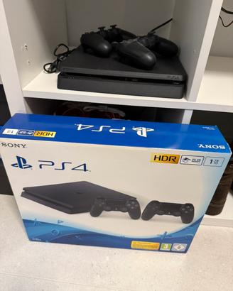 Playstation 4 slim 1tb ps4 2 joystick