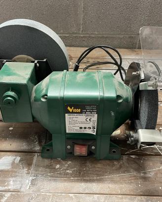 Smerigliatrice combinata da banco Vigor Green Line