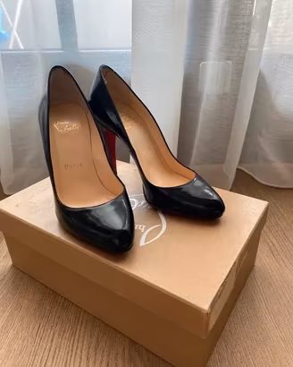 Louboutin nere Decollete 868 Jazz Calf – T.36