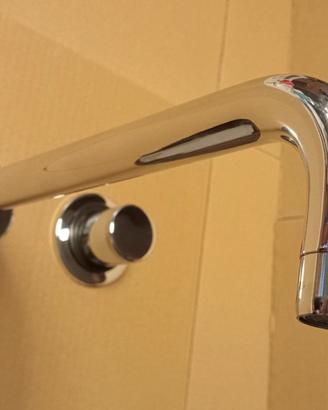 MISCELATORE A PARETE INCASSO LAVABO CROMO