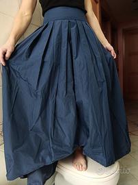 Gonna lunga blu