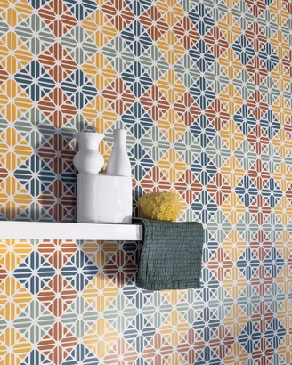 Piastrella 25X75 Springpaper-02 Sant'agostino