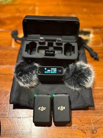 DJI MIC (ASB01) 2TX + 1RX + custodia di ricarica