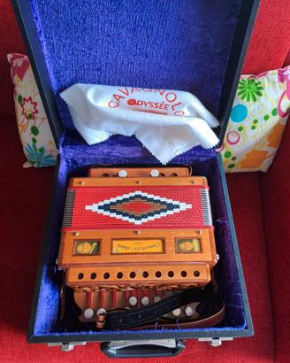 Organetto De Angelis LA due bassi