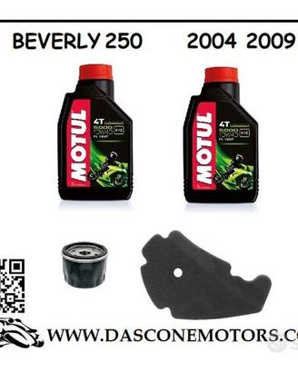 Kit tagliando beverly 250 2004 2009
