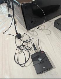 Radiomicrofono akg wsm pro atchetto