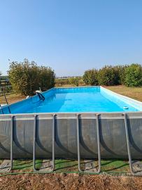Piscina usata 10x5M 5 anni
