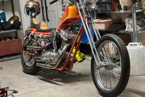 Moto chopper harley davidson sportster