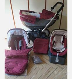 trio inglesina quad con telaio xt