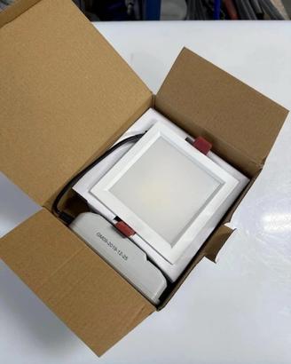 Faretto da incasso quadrato fosnova