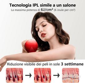 Epilatore luce pulsata 5 livelli potenza professio