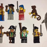 Minifigure pirati set galeone 6289