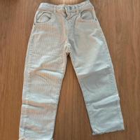 Pantaloni zara velluto bambino