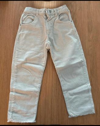 Pantaloni zara velluto bambino