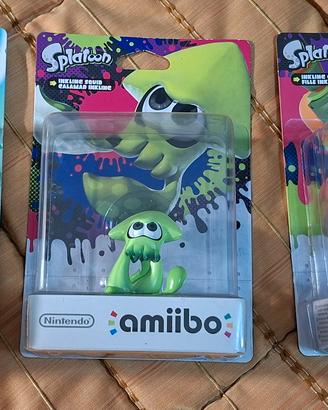 Lotto 3 Amiibo nuovi splatoon palutena