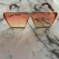 Occhiali da sole rétro, square, polarizzati, NUOVI