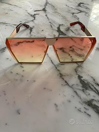 Occhiali da sole rétro, square, polarizzati, NUOVI