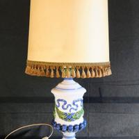 lampada tavolo porcellana urna antica inizio 900