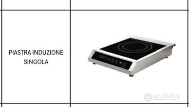 piastra ad induzione singola