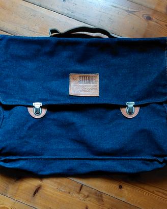 Valigetta in jeans vintage  Stefanel 