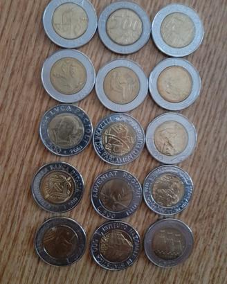 Monete da 500 lire