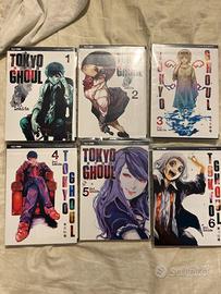 Manga  Tokyo Ghoul – serie completa (1-14)