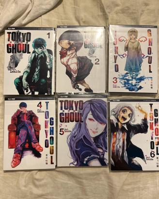 Manga  Tokyo Ghoul – serie completa (1-14)
