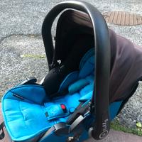 Ovetto seggiolino kiddy con adattatori passeggino