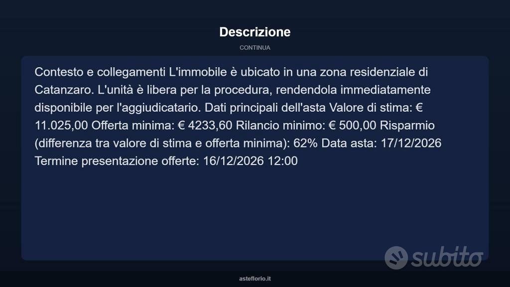 Appartamento – Catanzaro, Gagliano - Vista 4