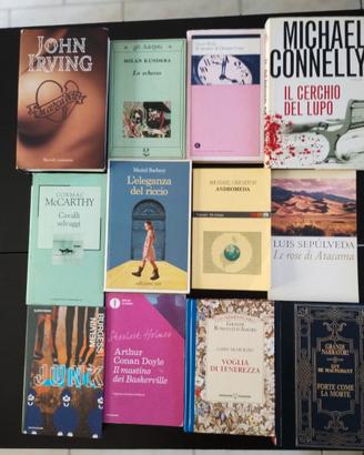 11 libri letteratura classica e contemporanea.