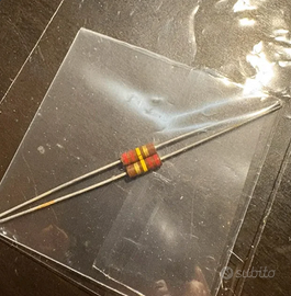 Resistenze Luxe da 222k Carbon Comp Resistor