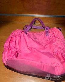 Borsa "Segue" originale fucsia rosa e viola