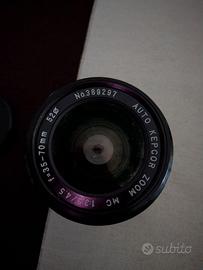 zoom manuale Kepcor Auto MC 35-70 mm.