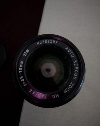 zoom manuale Kepcor Auto MC 35-70 mm.